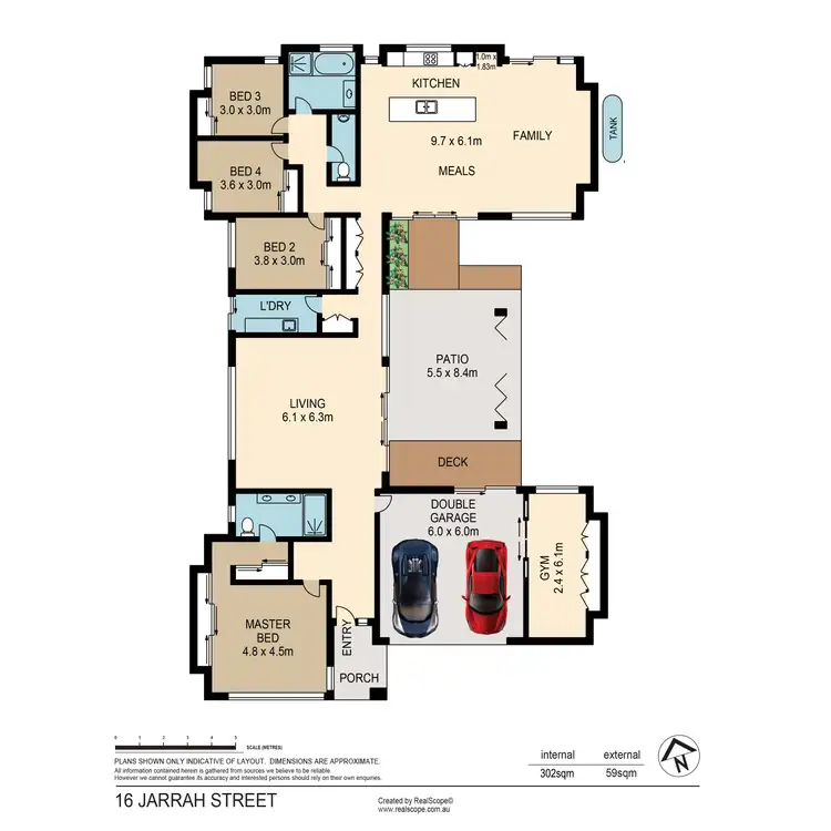 Floorplan of Homely house listing, 16 Jarrah Street, Moggill QLD 4070