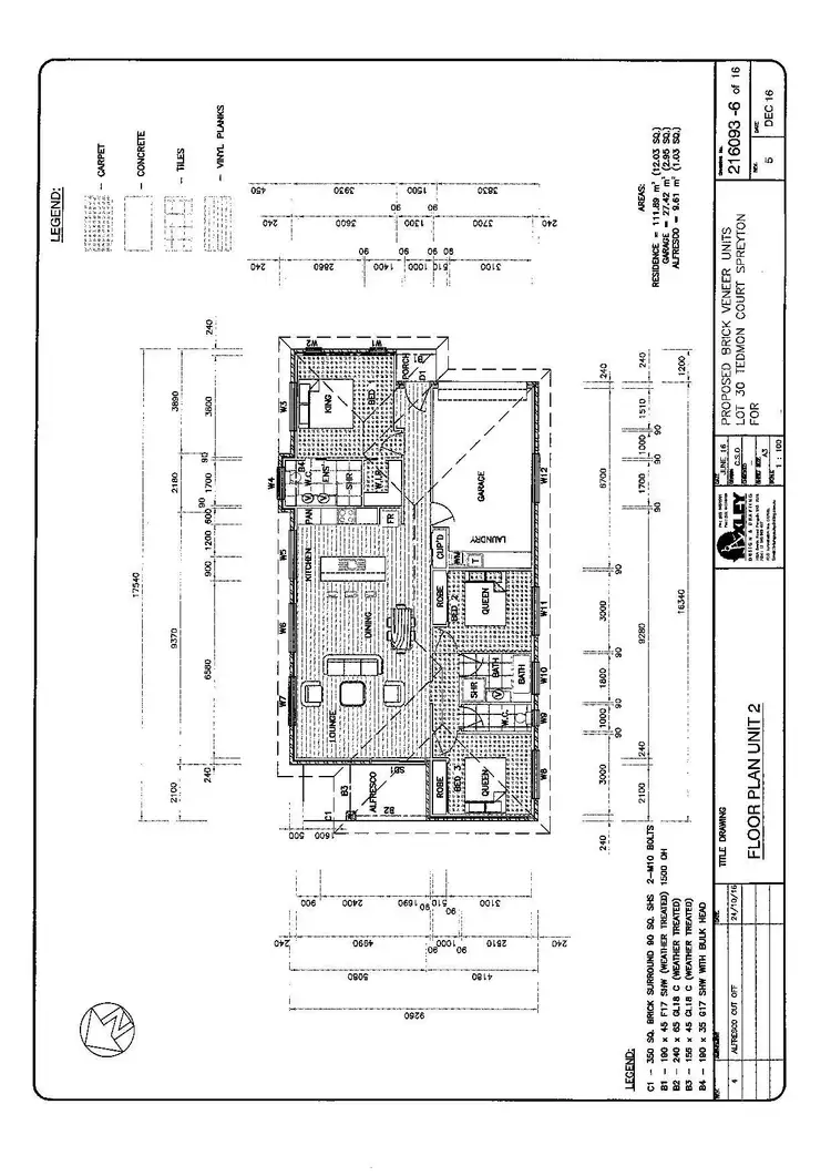 Floorplan of Homely unit listing, 2/10 Tedmon Street, Spreyton TAS 7310