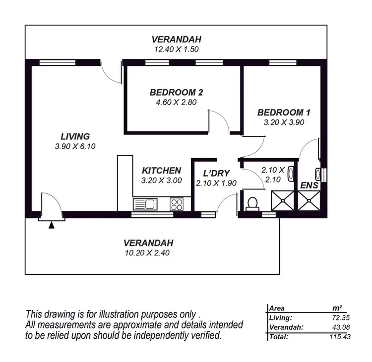 Floorplan of Homely house listing, 9 Augusta Street, Goolwa SA 5214