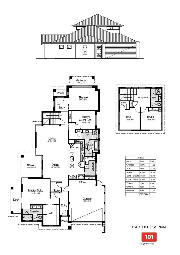 Floorplan of Homely house listing, 9 Pallarup Crescent, Ellenbrook WA 6069
