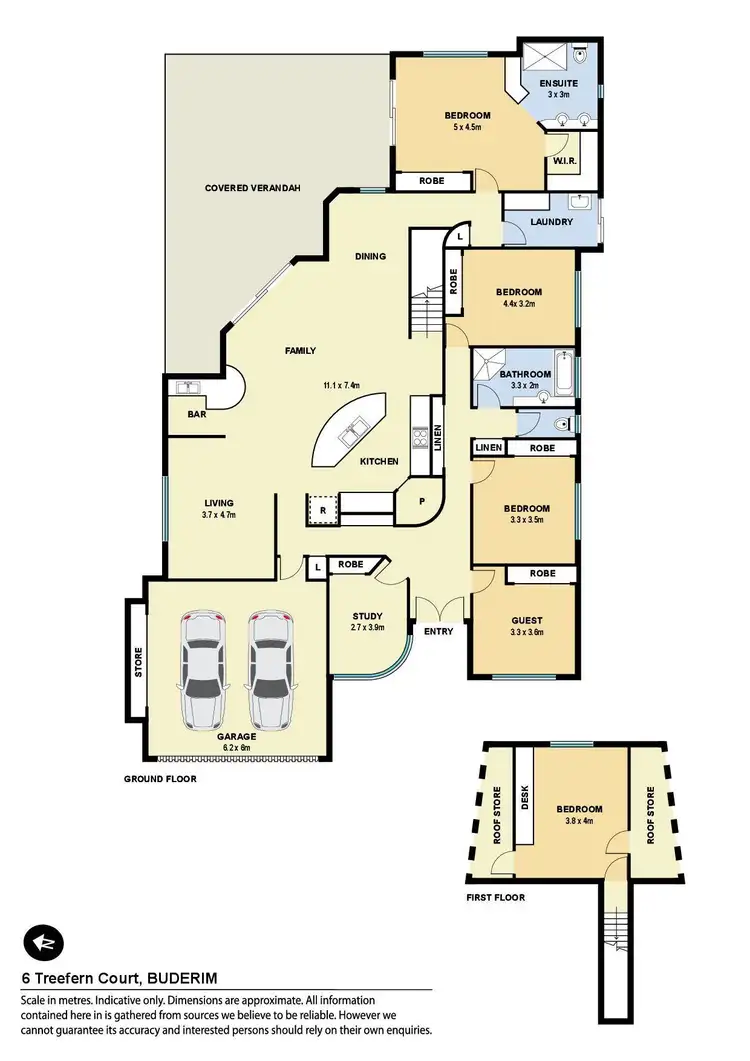 Floorplan of Homely house listing, 6 Treefern Court, Buderim QLD 4556