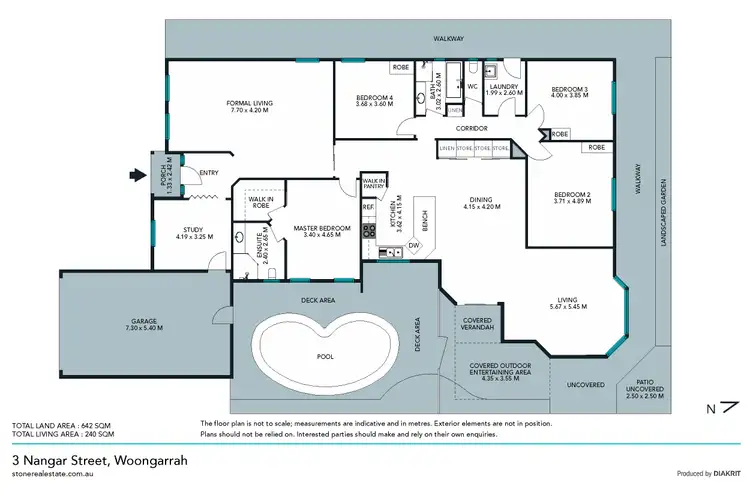 Floorplan of Homely house listing, 3 Nangar Street, Woongarrah NSW 2259