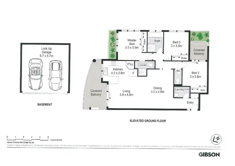 Floorplan of Homely apartment listing, 2/32 Parramatta Street, Cronulla NSW 2230