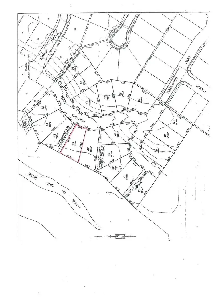 Floorplan of Homely land listing, LOT 46 Mulligan Drive, Spreyton TAS 7310