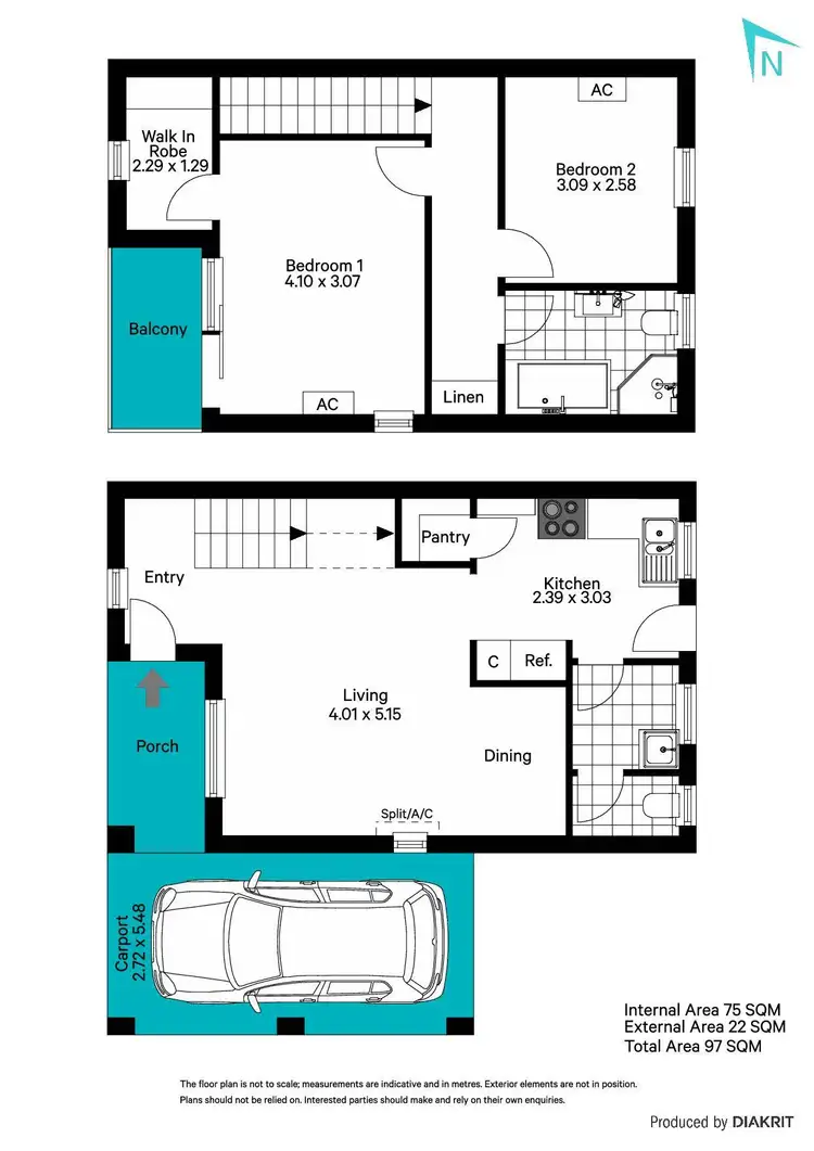 Floorplan of Homely townhouse listing, 4/4 Edward Street, Plympton SA 5038