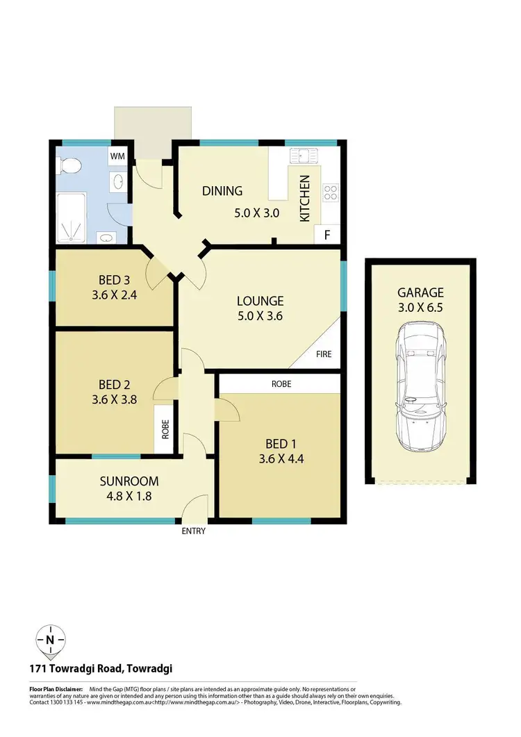 Floorplan of Homely house listing, 171 Towradgi Road, Towradgi NSW 2518
