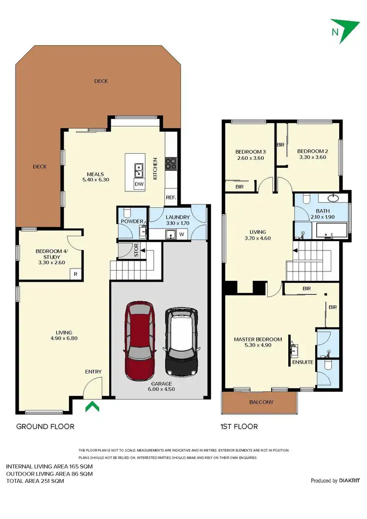 Floorplan of Homely house listing, 5 Niblick Circuit, Sandhurst VIC 3977