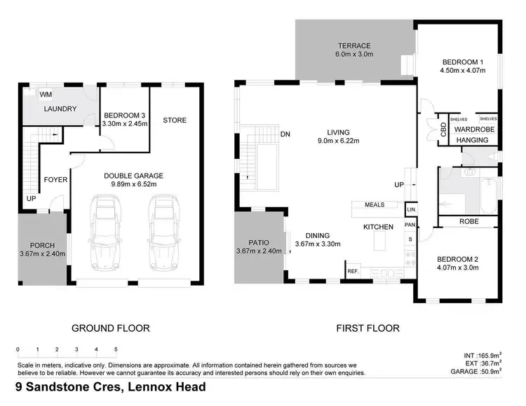 Floorplan of Homely house listing, 9 Sandstone Crescent, Lennox Head NSW 2478