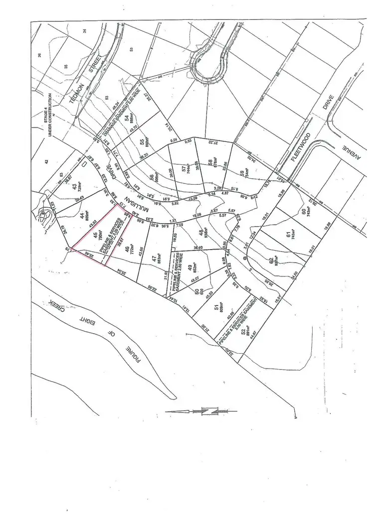Floorplan of Homely land listing, LOT 45 Mulligan Drive, Spreyton TAS 7310