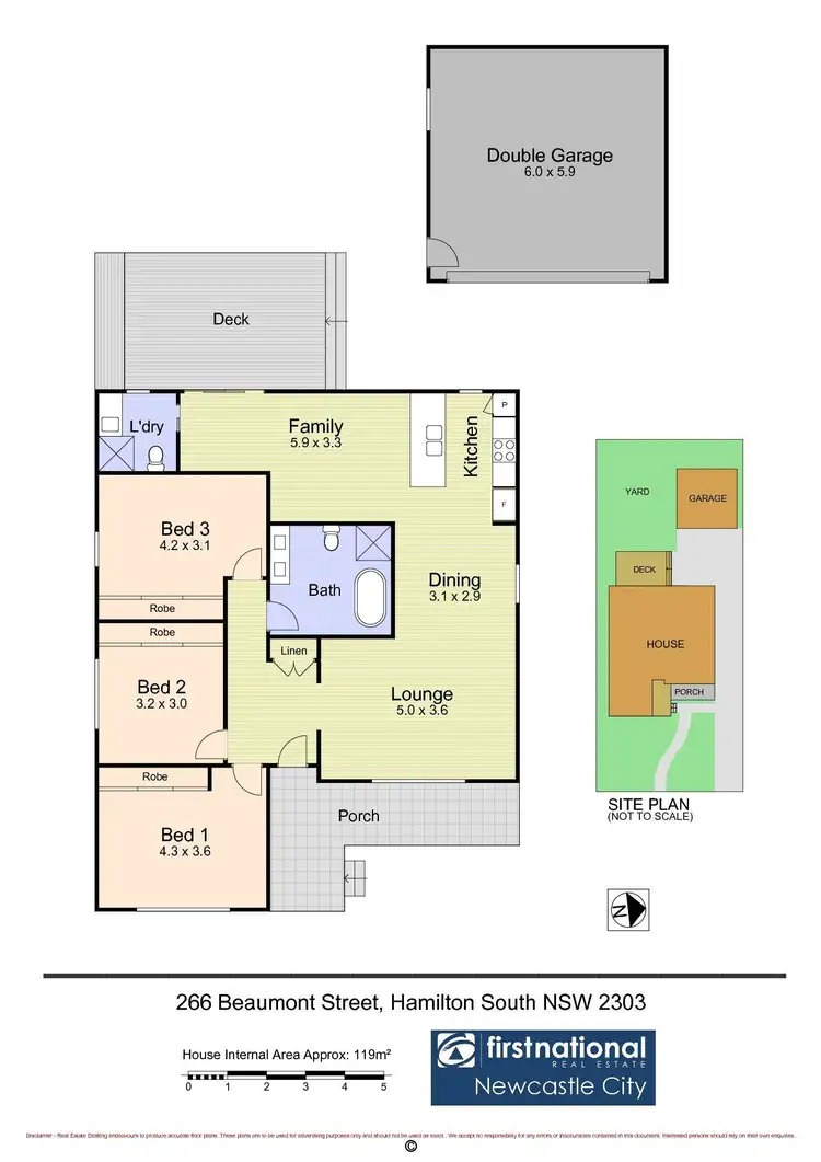 Floorplan of Homely house listing, 266 Beaumont Street, Hamilton South NSW 2303