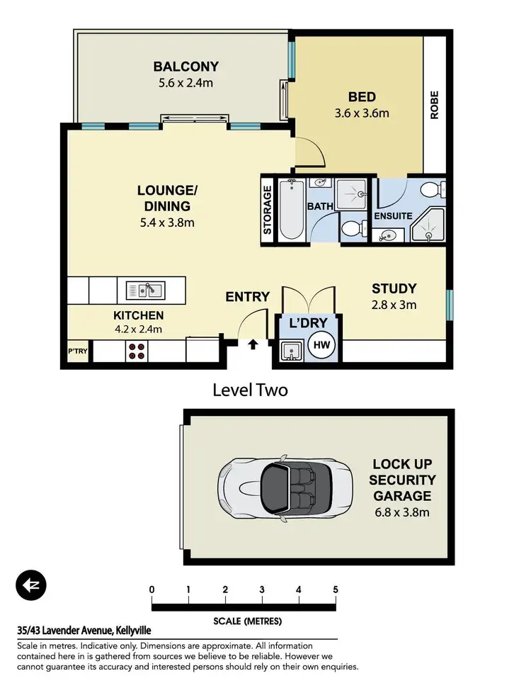 Floorplan of Homely unit listing, 35/43 Lavender Avenue, Kellyville NSW 2155