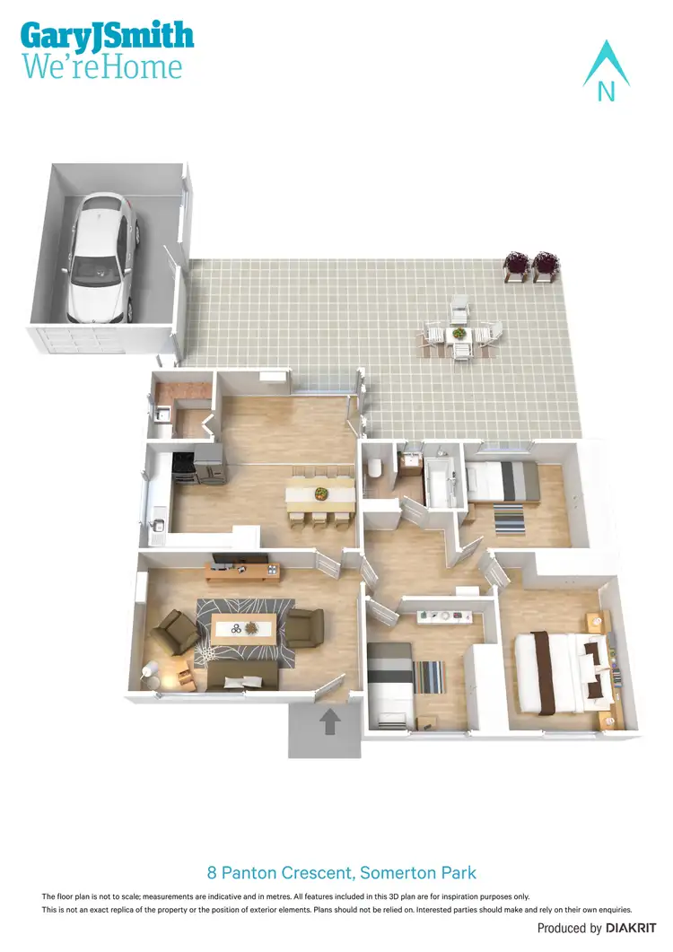 Floorplan of Homely house listing, 8 Panton Crescent, Somerton Park SA 5044