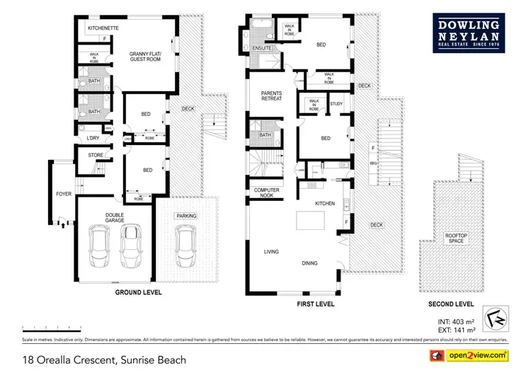 Floorplan of Homely house listing, 18 Orealla Crescent, Sunrise Beach QLD 4567