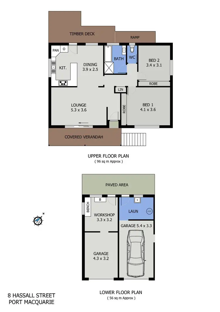 Floorplan of Homely house listing, 8 Hassall Street, Port Macquarie NSW 2444