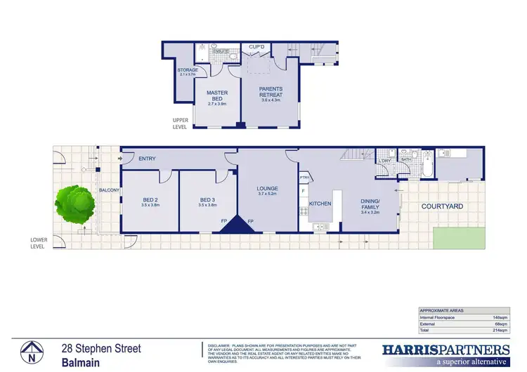 Floorplan of Homely house listing, 28 Stephen Street, Balmain NSW 2041