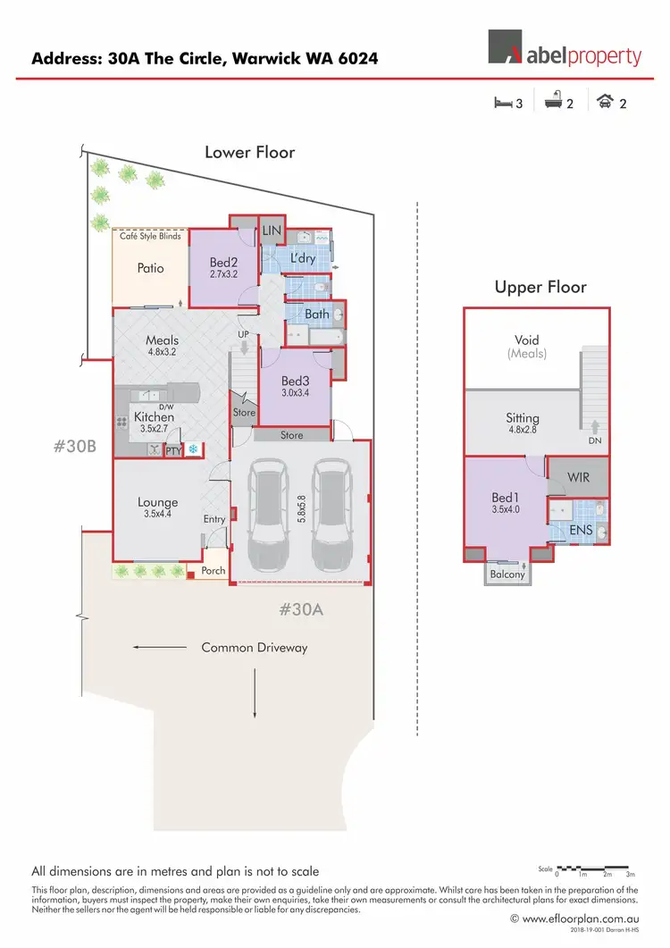 Floorplan of Homely house listing, 30a The Circle, Warwick WA 6024