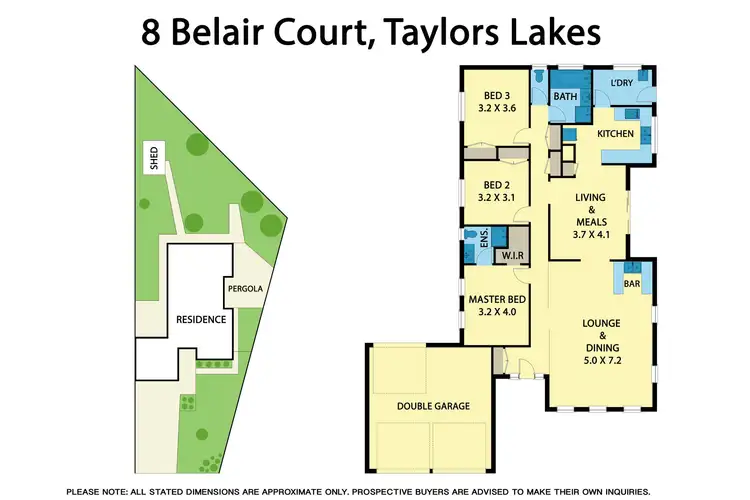 Floorplan of Homely house listing, 8 Belair Court, Taylors Lakes VIC 3038