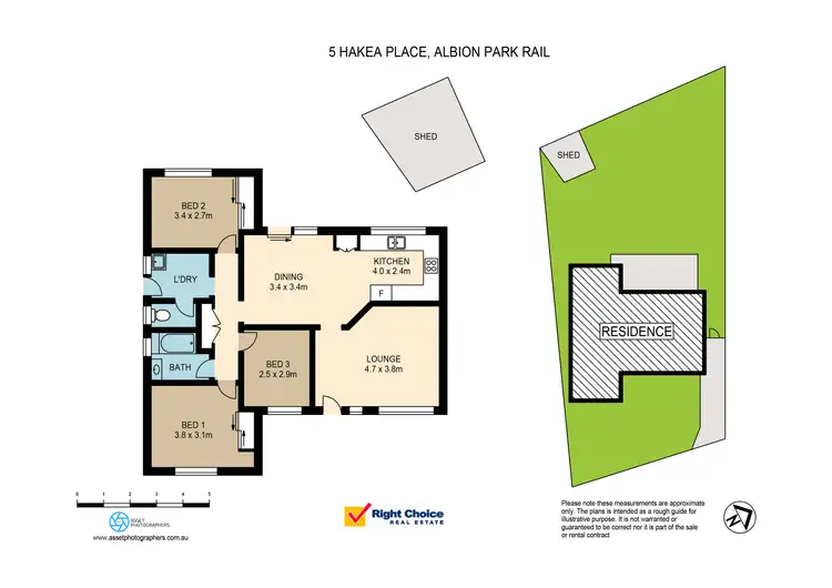 Floorplan of Homely house listing, 5 Hakea Place, Albion Park Rail NSW 2527