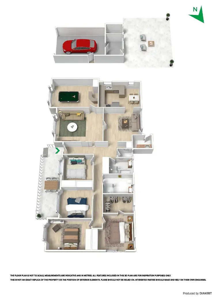 Floorplan of Homely house listing, 5 Inga Court, Frankston VIC 3199