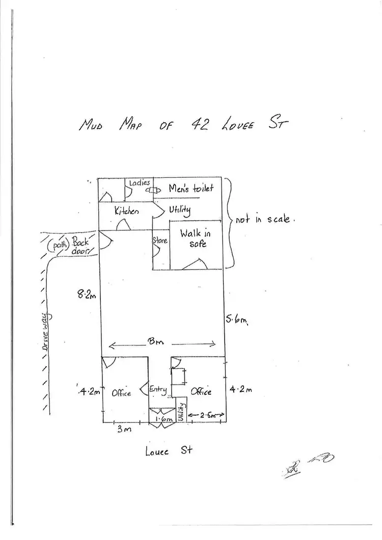 Floorplan of Homely house listing, 42 Louee Street, Rylstone NSW 2849
