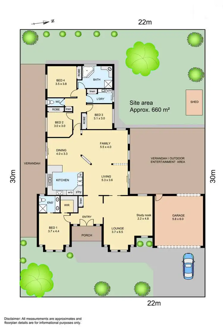 Floorplan of Homely house listing, 7 Lomandra Way, Cairnlea VIC 3023