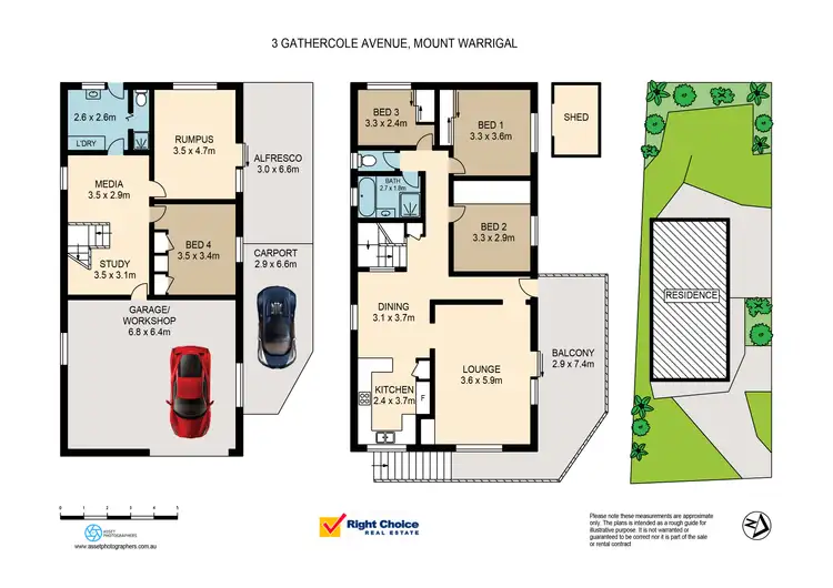 Floorplan of Homely house listing, 3 Gathercole Avenue, Mount Warrigal NSW 2528