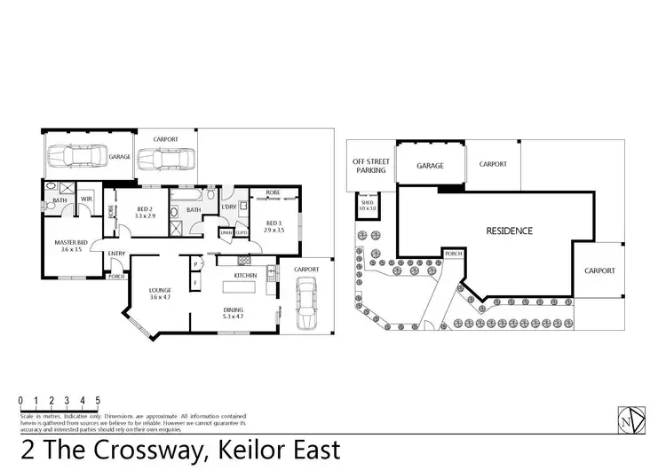 Floorplan of Homely house listing, 2 The Crossway, Keilor East VIC 3033