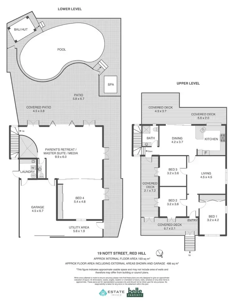 Floorplan of Homely house listing, 19 Nott Street, Red Hill QLD 4059