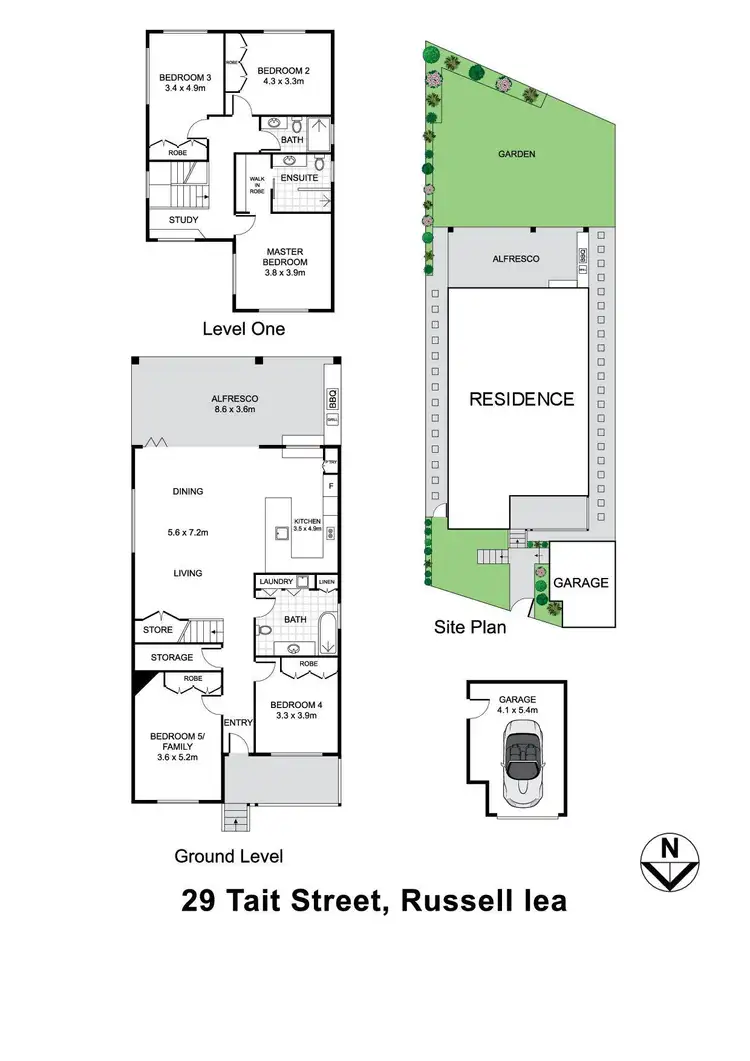 Floorplan of Homely house listing, 29 Tait Street, Russell Lea NSW 2046