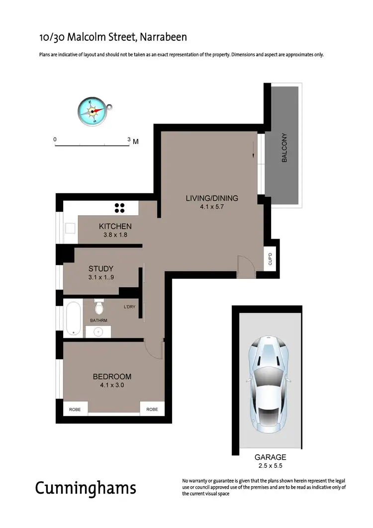 Floorplan of Homely apartment listing, 10/30 Malcolm Street, Narrabeen NSW 2101