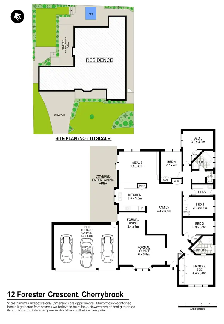Floorplan of Homely house listing, 12 Forester Crescent, Cherrybrook NSW 2126