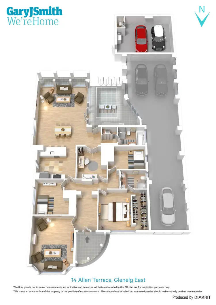 Floorplan of Homely house listing, 14 Allen Terrace, Glenelg East SA 5045