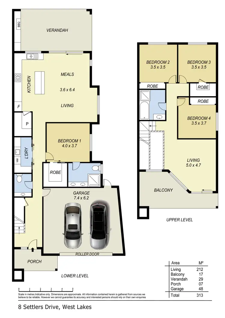 Floorplan of Homely house listing, 8 Settlers Drive, West Lakes SA 5021