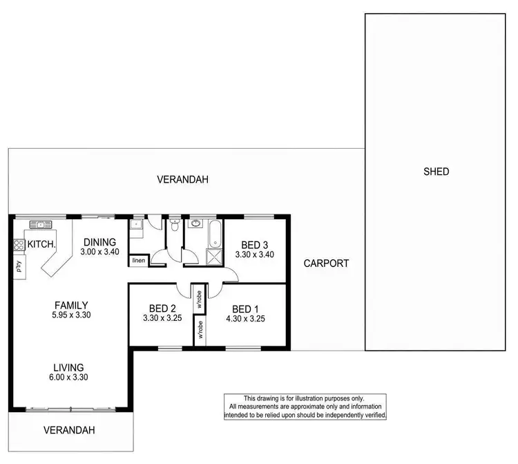 Floorplan of Homely house listing, 83 Lake Edward Road, Glencoe SA 5291