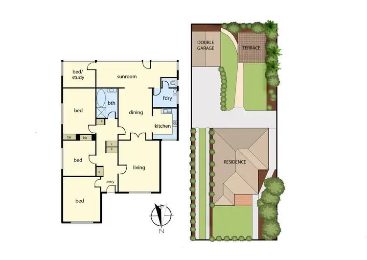 Floorplan of Homely house listing, 30 Olive Street, Dandenong VIC 3175