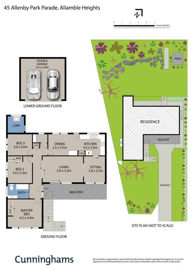 Floorplan of Homely house listing, 45 Allenby Park Parade, Allambie Heights NSW 2100
