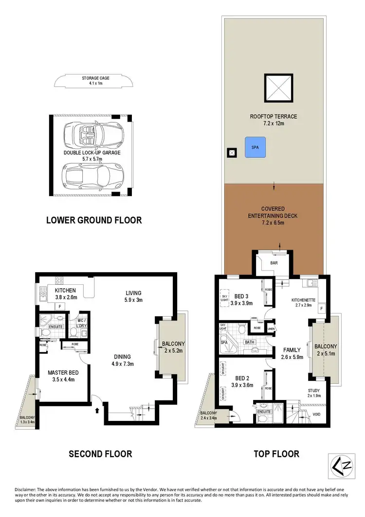 Floorplan of Homely apartment listing, 11/11-21 Waterloo Street, Narrabeen NSW 2101