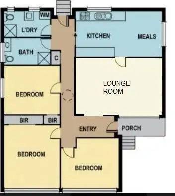Floorplan of Homely unit listing, 1/16 Keith Street, Oakleigh East VIC 3166