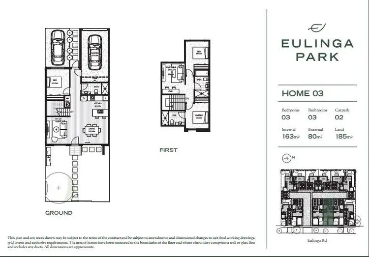 Floorplan of Homely townhouse listing, 3/21-25 Eulinga Road, Clarinda VIC 3169