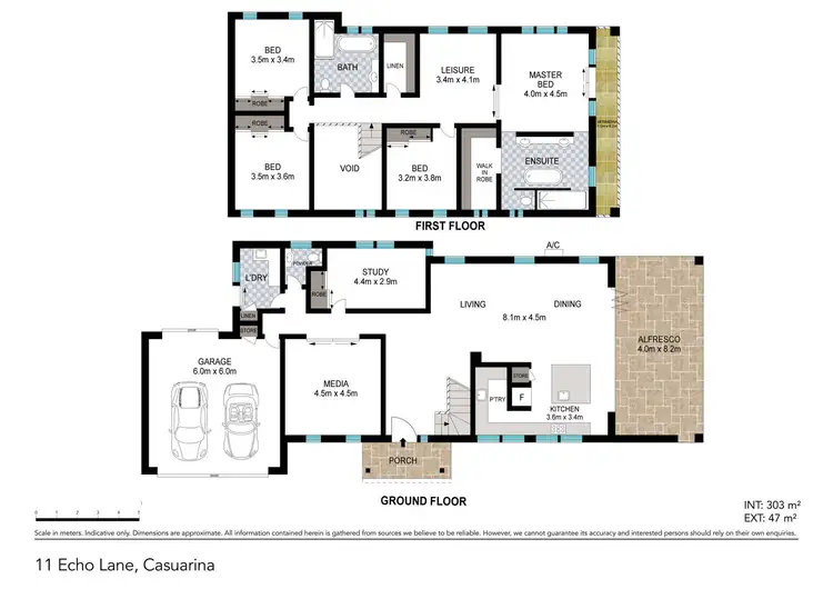 Floorplan of Homely house listing, 11 Echo Lane, Casuarina NSW 2487