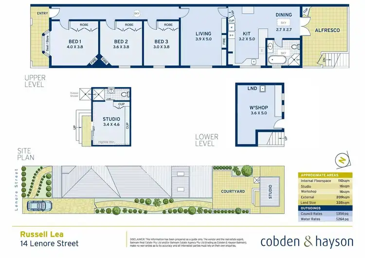 Floorplan of Homely house listing, 14 Lenore Street, Russell Lea NSW 2046