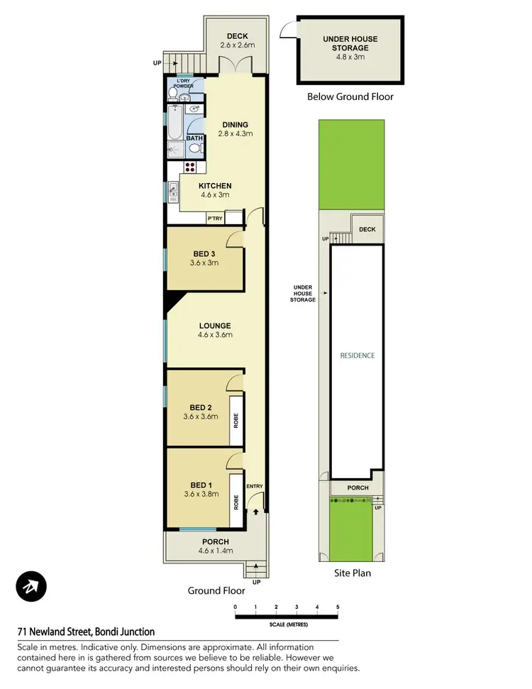 Floorplan of Homely house listing, 71 Newland Street, Bondi Junction NSW 2022