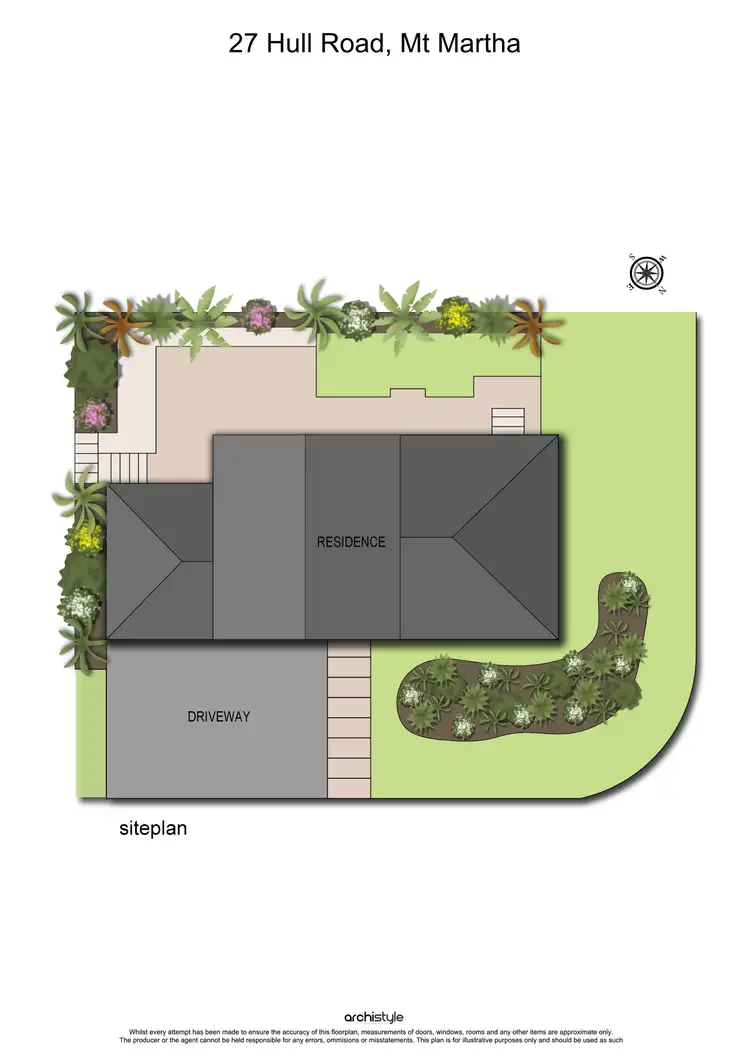 Floorplan of Homely house listing, 27 Hull Road, Mount Martha VIC 3934