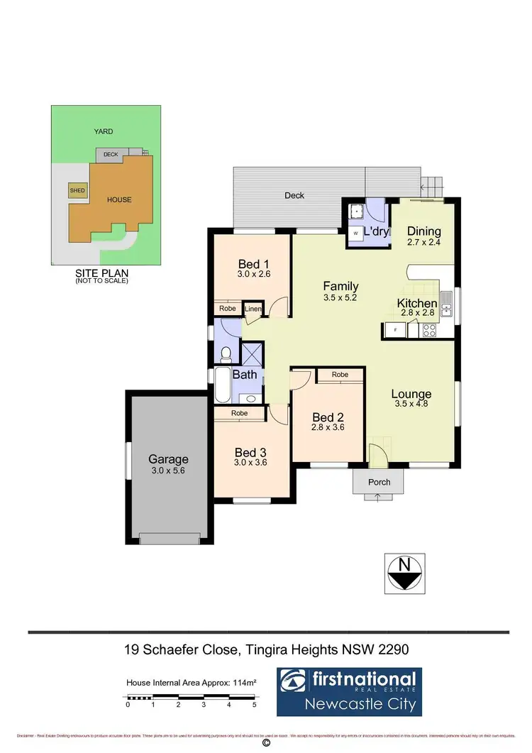 Floorplan of Homely house listing, 19 Schaefer Close, Tingira Heights NSW 2290
