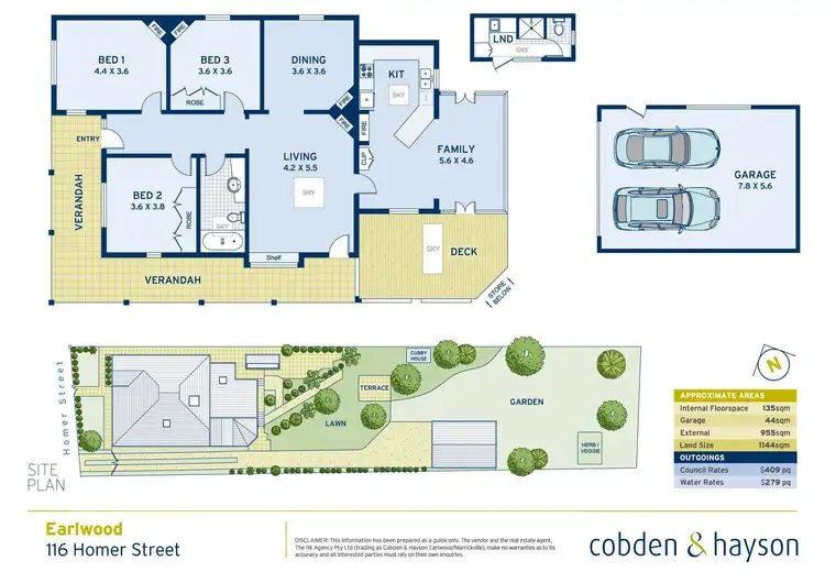 Floorplan of Homely house listing, 116 Homer Street, Earlwood NSW 2206