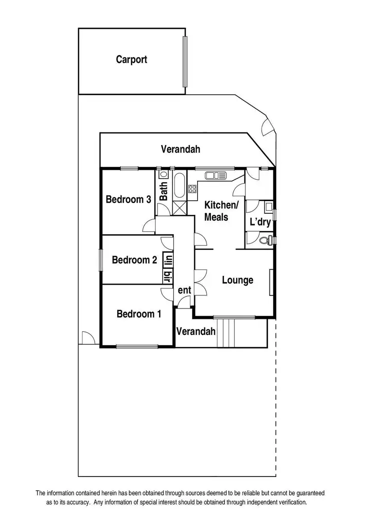 Floorplan of Homely unit listing, 1/30 Keats Avenue, Kingsbury VIC 3083