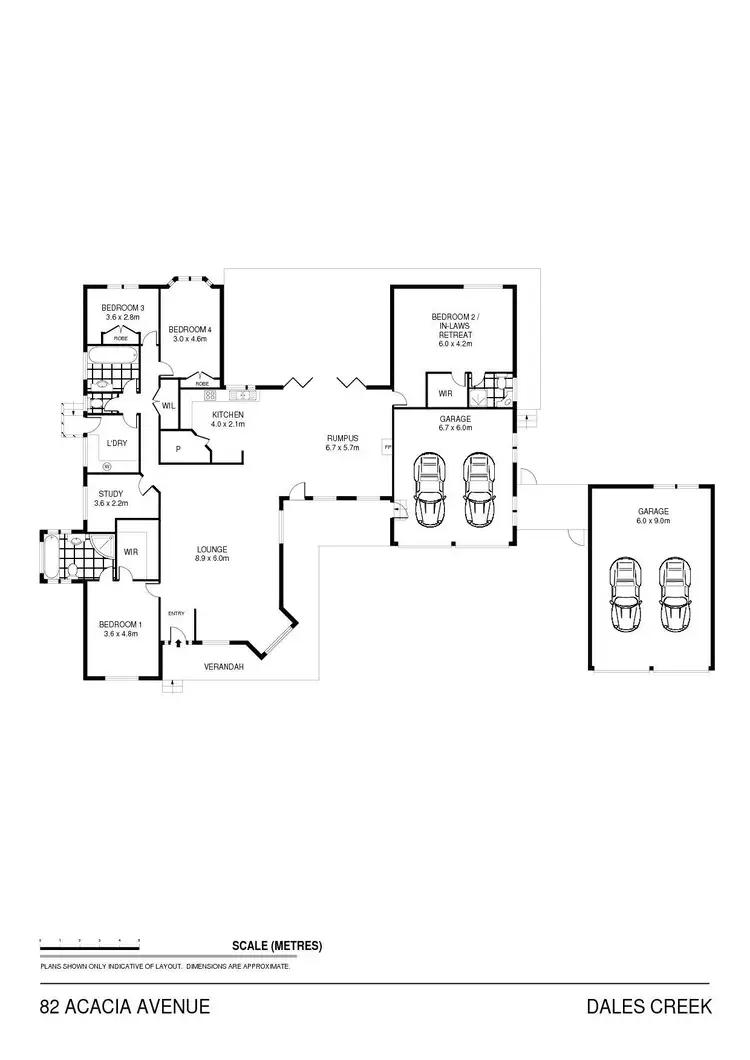 Floorplan of Homely house listing, 82 Acacia Avenue, Dales Creek VIC 3341