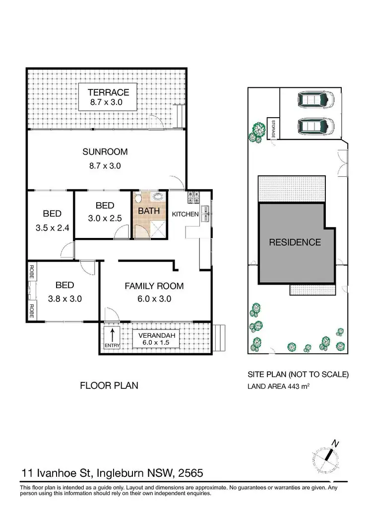 Floorplan of Homely house listing, 11 Ivanhoe Street, Ingleburn NSW 2565
