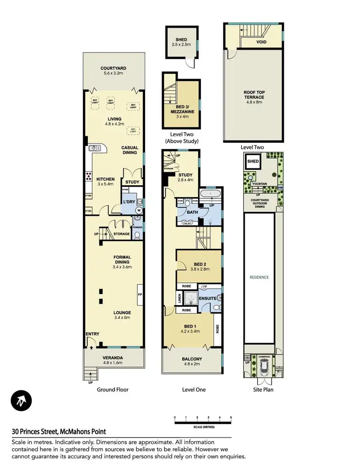 Floorplan of Homely terrace listing, 30 Princes Street, Mcmahons Point NSW 2060
