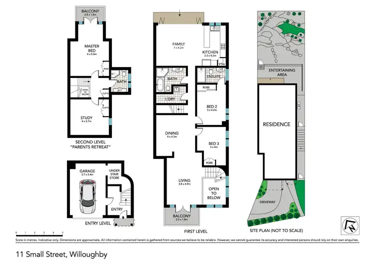 Floorplan of Homely house listing, 11 Small Street, Willoughby NSW 2068